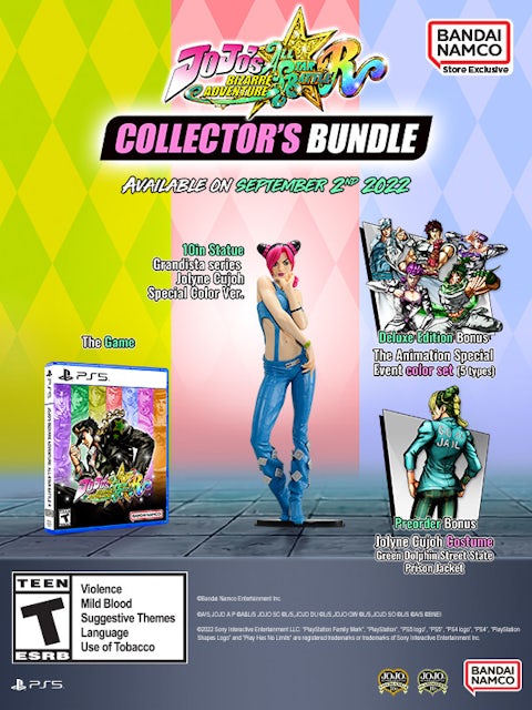 Bandai PS5 JoJo's Bizarre Adventure: All-Star Battle R Collector's