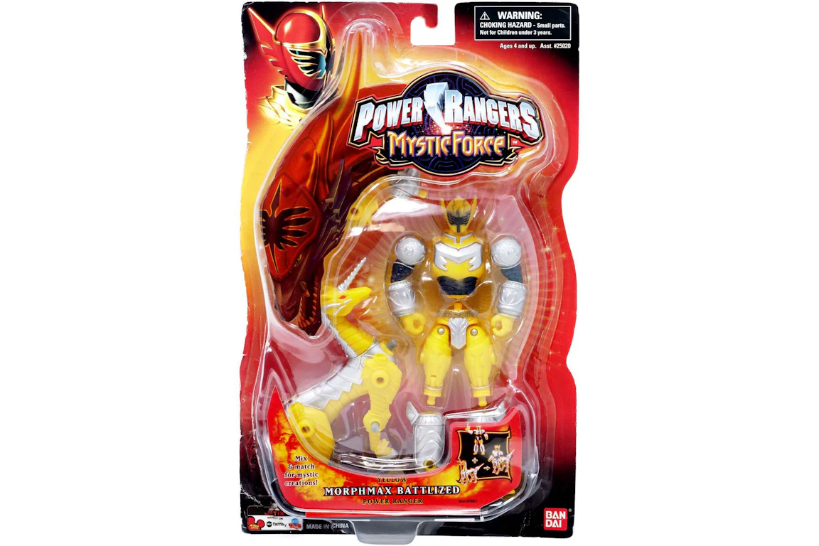 Bandai Power Rangers Mystic Force Yellow Morphmax Battlized Ranger Deluxe Action Figure