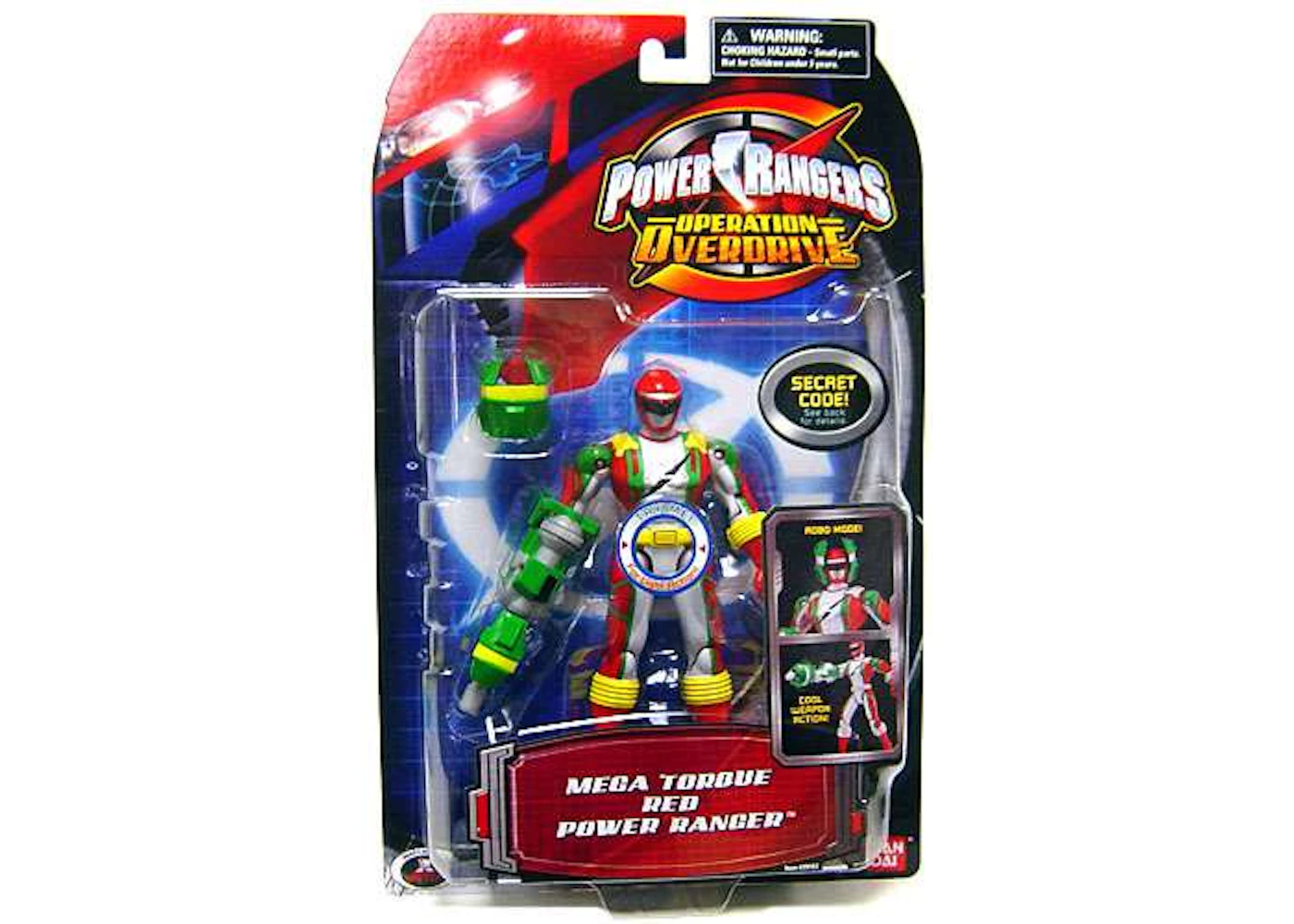 Power Rangers Operation Overdrive Red Ranger