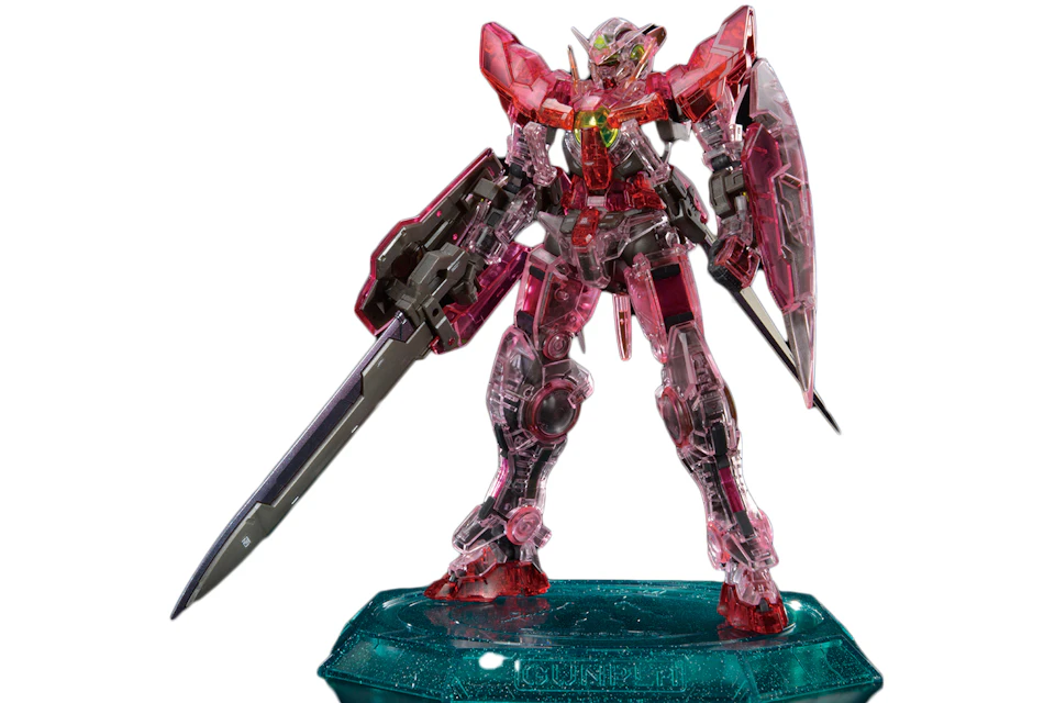 Bandai Rg 1 144 The Gundam Base Limited Gundam Exia Trans Am Clear Model Kit Action Figure Fw21 Us Bandai Rg 1 144 The Gundam Base Limited Gundam Exia Trans Am Clear Model Kit Action Figure Fw21 Us