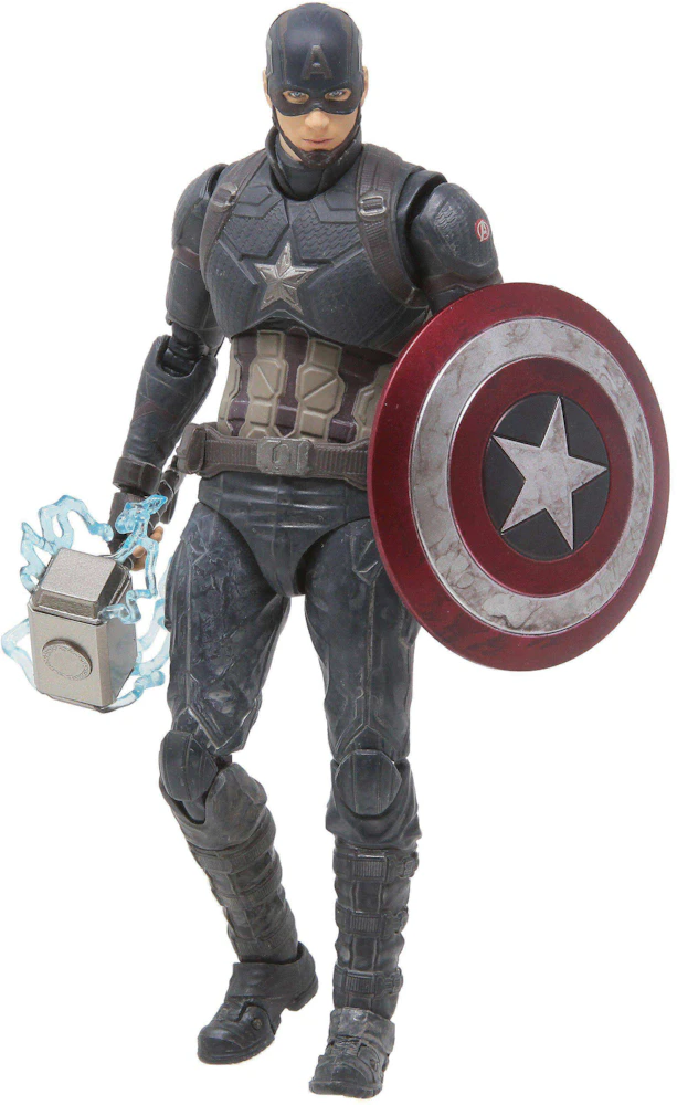 Bandai  Avengers Endgame Captain America Final Battle Edition  Action Figure Navy - US