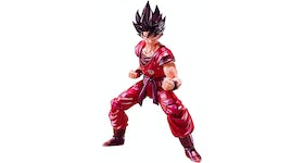 Bandai S.H.Figuarts Dragon Ball Son Goku Kaioken Version Action Figure Red