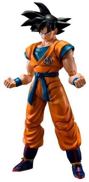 Bandai S.H.Figuarts Dragon Ball Z Super Saiyan Full Power Son Goku Action  Figure Orange - US