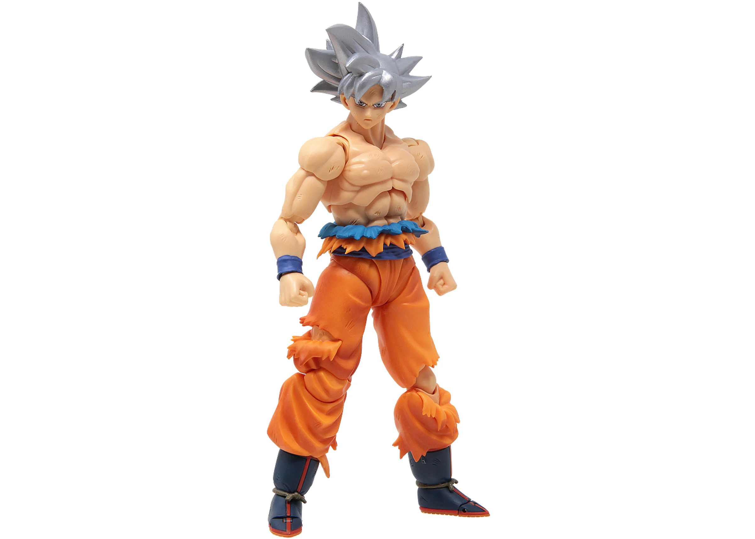 Bandai S.H.Figuarts Dragon Ball Super Ultra Instinct Son Goku Action Figure  Silver - US