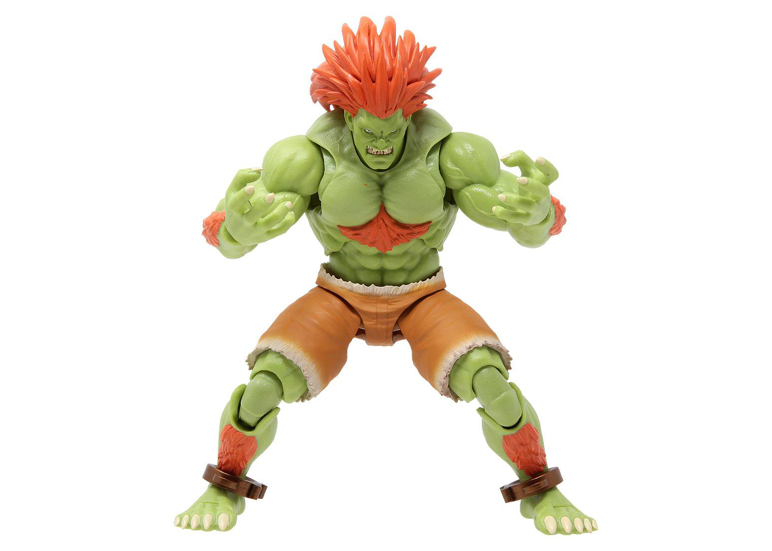 Bandai S.H.Figuarts Street Fighter Blanka Action Figure Green - US