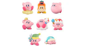 Bandai Shokugan Kirby's Dream Land Kirby Friends Set Of 12 Action Figures Pink