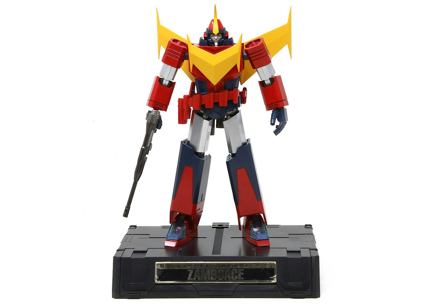 Bandai Soul Of Chogokin Gx 81 Zamboace Invincible Super Man Zambot Action Figure Red Bandai Soul Of Chogokin Gx 81 Zamboace Invincible Super Man Zambot Action Figure Red