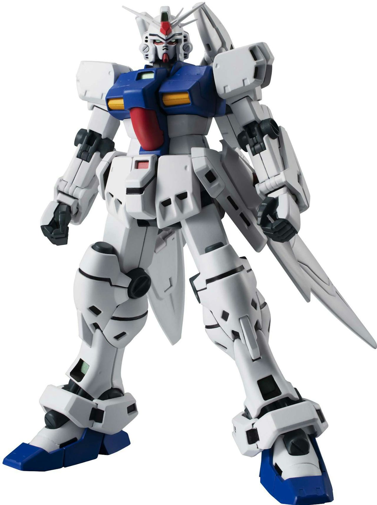 bandai the robot spirits mobile suit gundam the 08th ms team side ms rx 79g  gundam ground type ver. a.n.i.m.e. figure gray