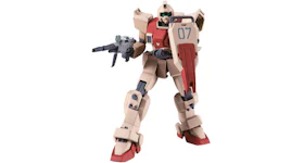 Bandai The Robot Spirits Mobile Suit Gundam The 08Th Ms Team Side Ms Rgm-79(G) GM Ground Type Ver. A.N.I.M.E. Figure Tan