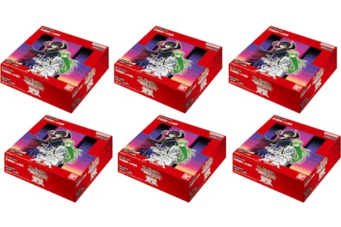 Bandai Union Arena Code Geass Lelouch Of The Rebellion Booster Box (Japanese) 6x Lot - US Bandai Union Arena Code Geass Lelouch Of The Rebellion Booster Box (Japanese) 6x Lot - US