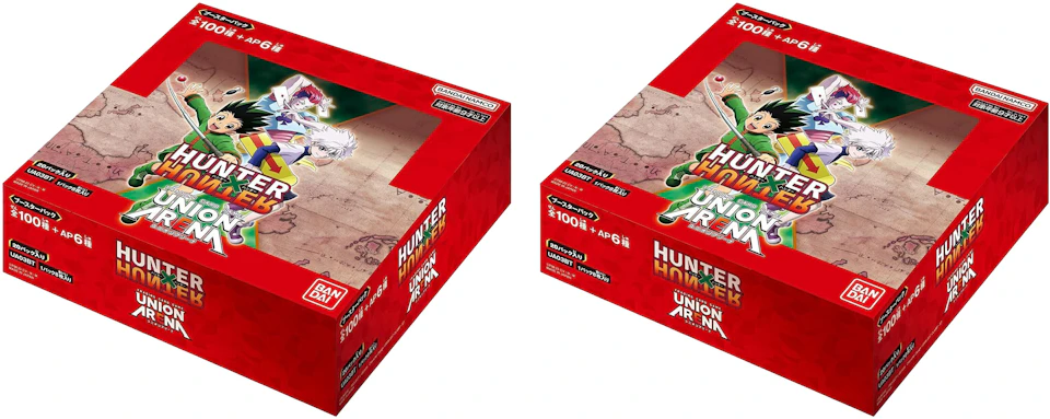 indarbejde tekst fyrretræ Bandai Union Arena Hunter x Hunter Booster Box (Japanese) 2x Lot - US