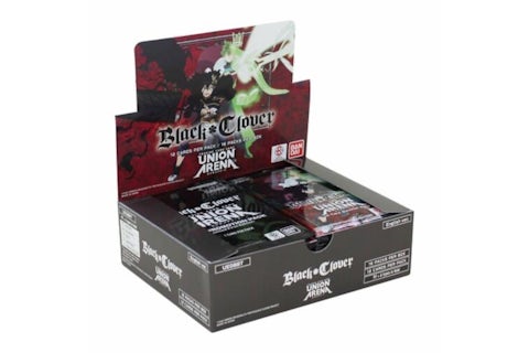 Bandai Union Arena TCG Black Clover Booster Box - US Bandai Union Arena TCG Black Clover Booster Box - US