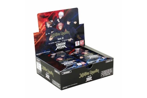 Bandai Union Arena TCG Jujutsu Kaisen Vol. 2 Booster Box - US Bandai Union Arena TCG Jujutsu Kaisen Vol. 2 Booster Box - US