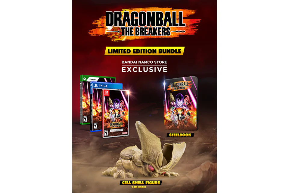 Bandai Xbox One Dragon Ball: The Breakers Limited Edition Video Game Bundle