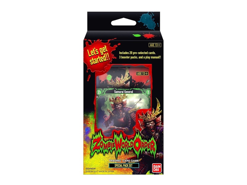 SPECIAL ZOMBIE PACK SET 15枚入り Bandai Zombie World Order TCG: Special Pack Set - US