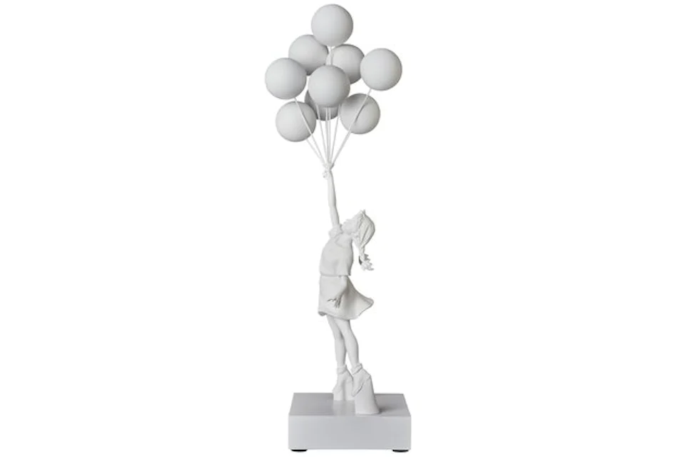 Banksy Balloon Girl Figure White