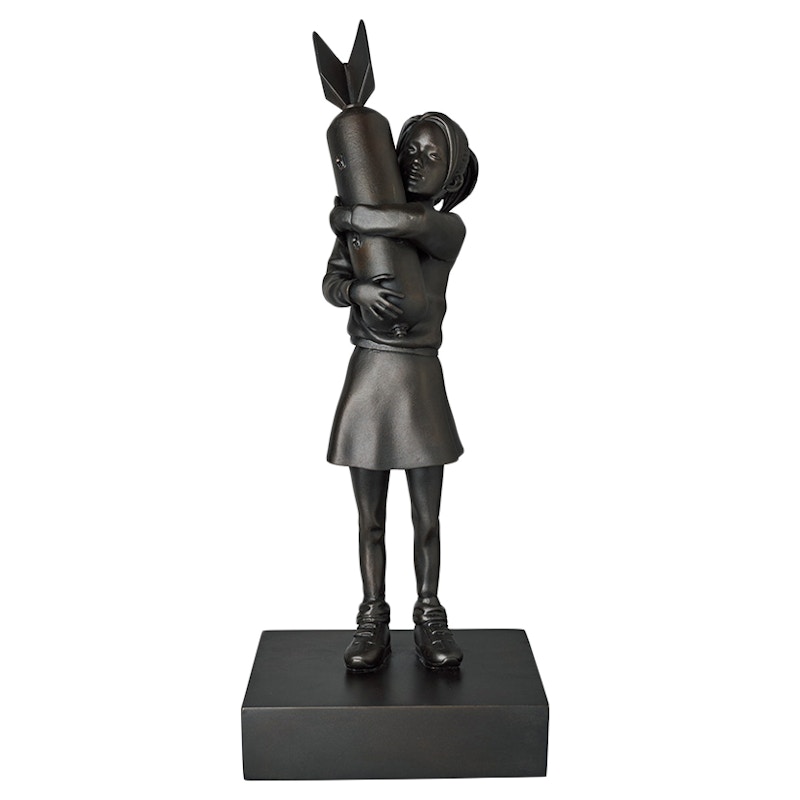 Banksy Bomb Hugger Sculpture Bronze - FS20 - US