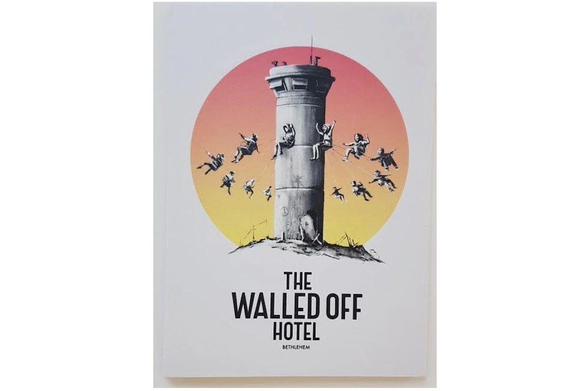 Banksy Walled Off Hotel Postcard Tower Pack