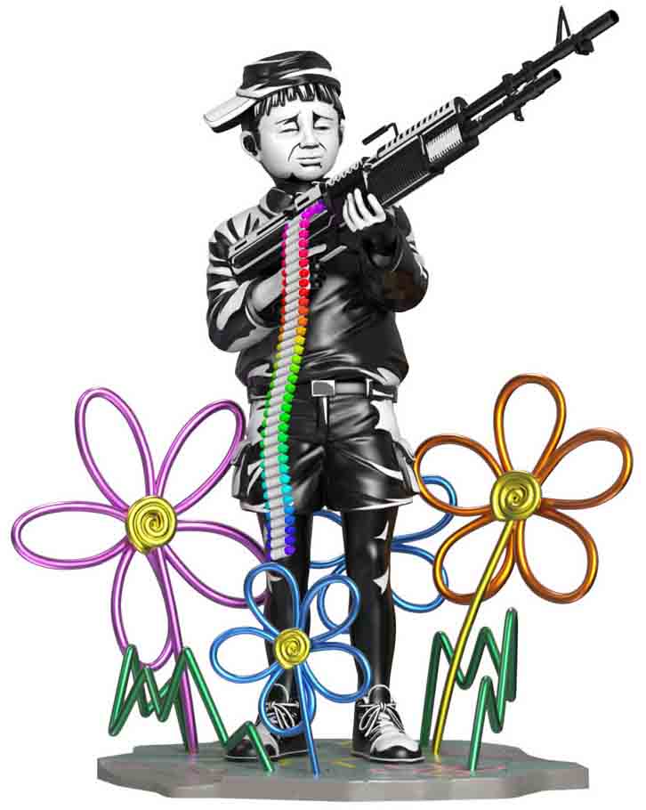 Banksy x Brandalised Crayon Shooter (OG) Figure - US