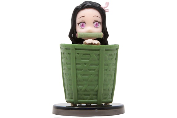 Banpresto Demon Slayer Kimetsu No Yaiba World Nezuko Kamado Collection II 6 Basket Nezuko Figure Green