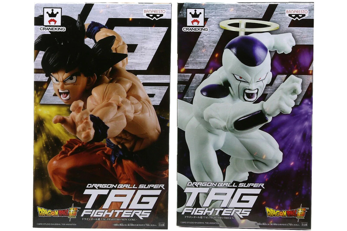 Banpresto Dragon Ball Super Tag Fighters Set Of 2 Figures Multi