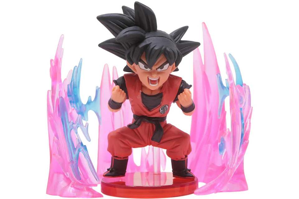 Banpresto Dragon Ball Super World Plus Effect 01 Son Goku Figure Orange & Pink