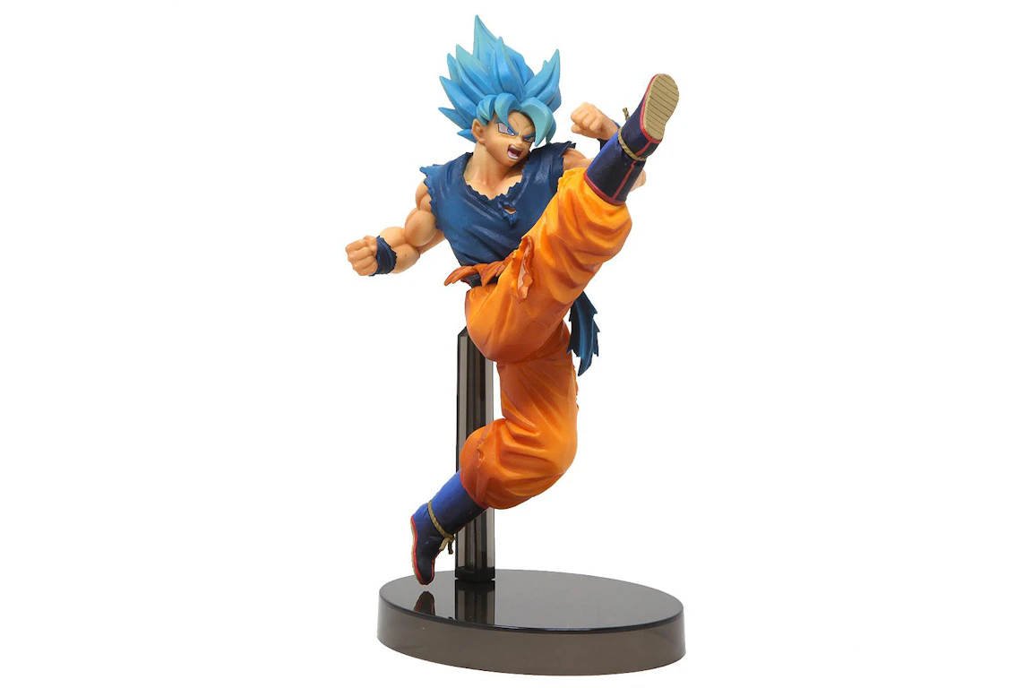 Banpresto Dragon Ball Super Z-Battle God Blue Son Goku Figure Blue