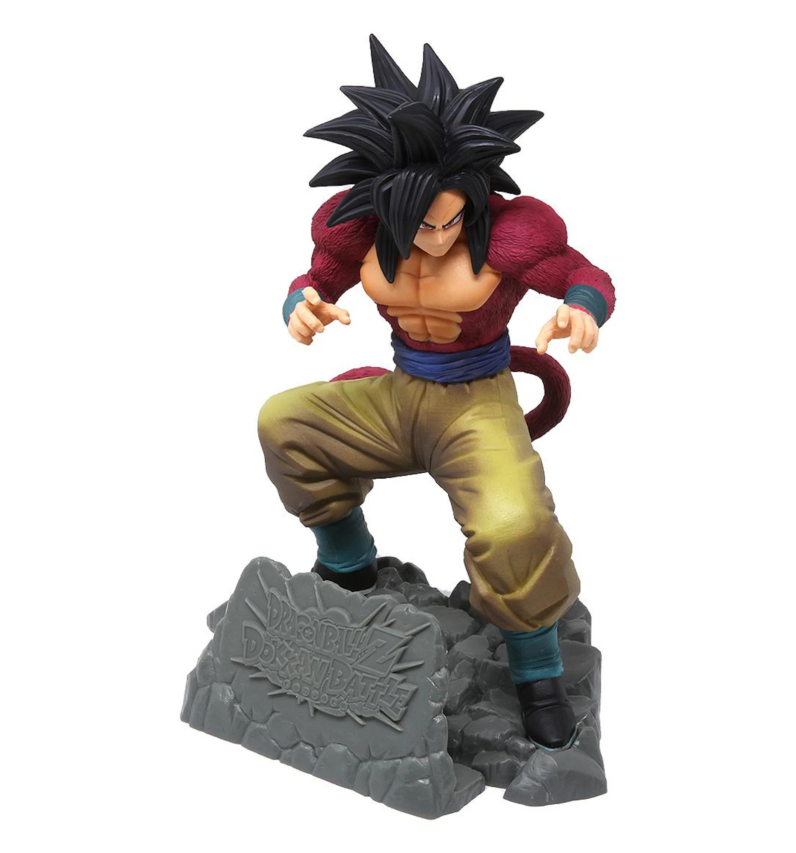 Banpresto Dragon Ball Z Dokkan Battle 4th Anniversary Figure Super Saiyan 4 Son Goku Figure Red Us Banpresto Dragon Ball Z Dokkan Battle 4th Anniversary Figure Super Saiyan 4 Son Goku Figure Red Us