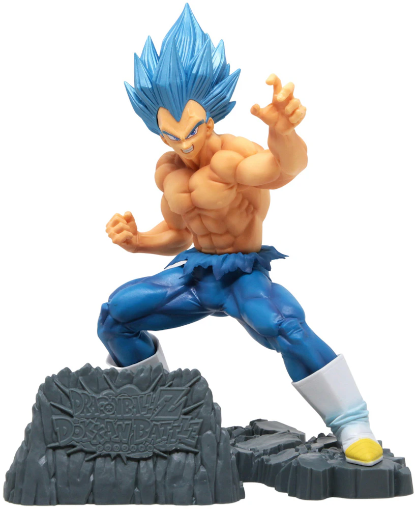 Banpresto Dragon Ball Z Dokkan Battle 6th Anniversary Super Saiyan Blue  Evolved Vegeta Figure Blue - US