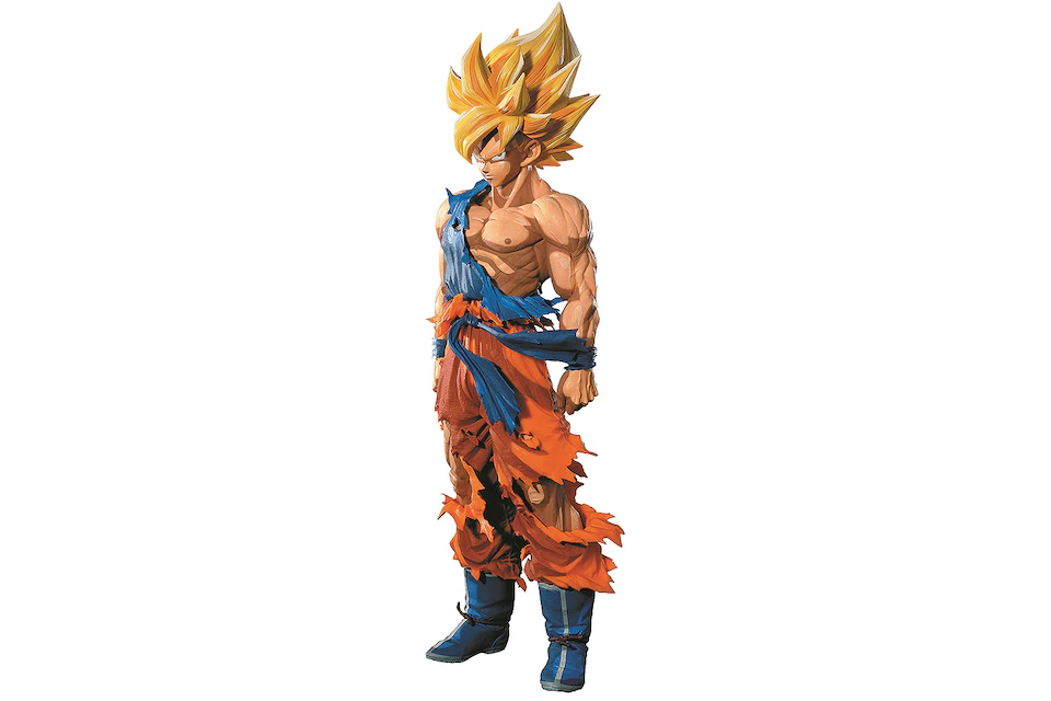 Banpresto Dragon Ball Z Super Master Stars Piece Manga Dimensions The Son Goku Re-Run Figure Orange