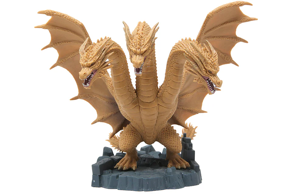 Banpresto Godzilla King Of The Monsters Deformation King King Ghidorah 2019 Figure Gold