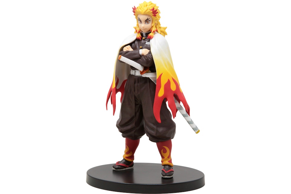 Banpresto Kimetsu No Yaiba Volume 10 Kyojuro Rengoku Figure Multi Banpresto Kimetsu No Yaiba Volume 10 Kyojuro Rengoku Figure Multi