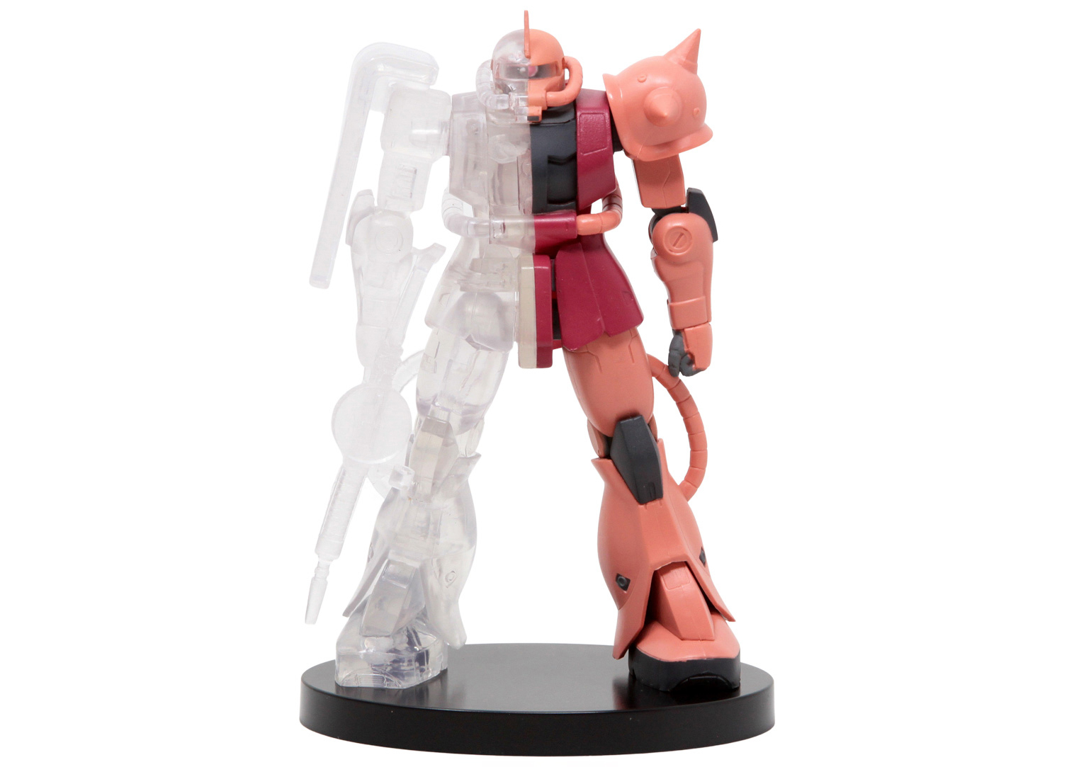 Banpresto Mobile Suit Gundam Internal Structure MS-06S Zaku II Char's  Custom Version A Figure Clear u0026 Red - JP