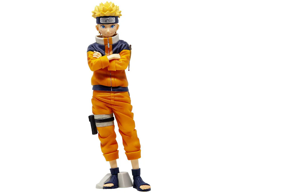 Banpresto Naruto Shippuden Grandista Shinobi Relations Naruto Uzumaki Volume 2 Figure Orange