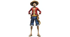 Banpresto One Piece Grandista Manga Dimensions Monkey D. Luffy Figure Red