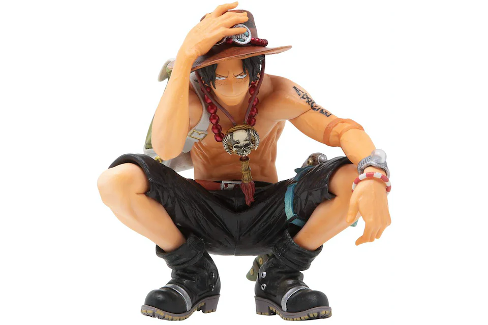 Banpresto One Piece King of Artist Portgas D. Ace Special Version A Re-Run Figure Tan