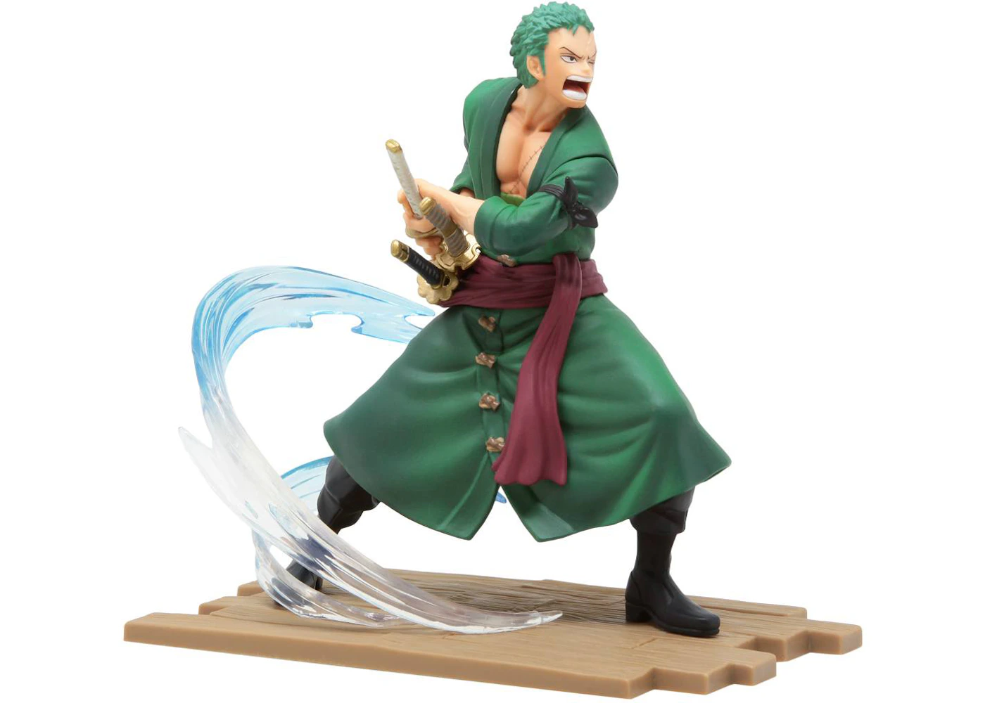 Banpresto One Piece Log File Selection Fight Volume 1 Roronoa Zoro Figure Green Banpresto One Piece Log File Selection Fight Volume 1 Roronoa Zoro Figure Green