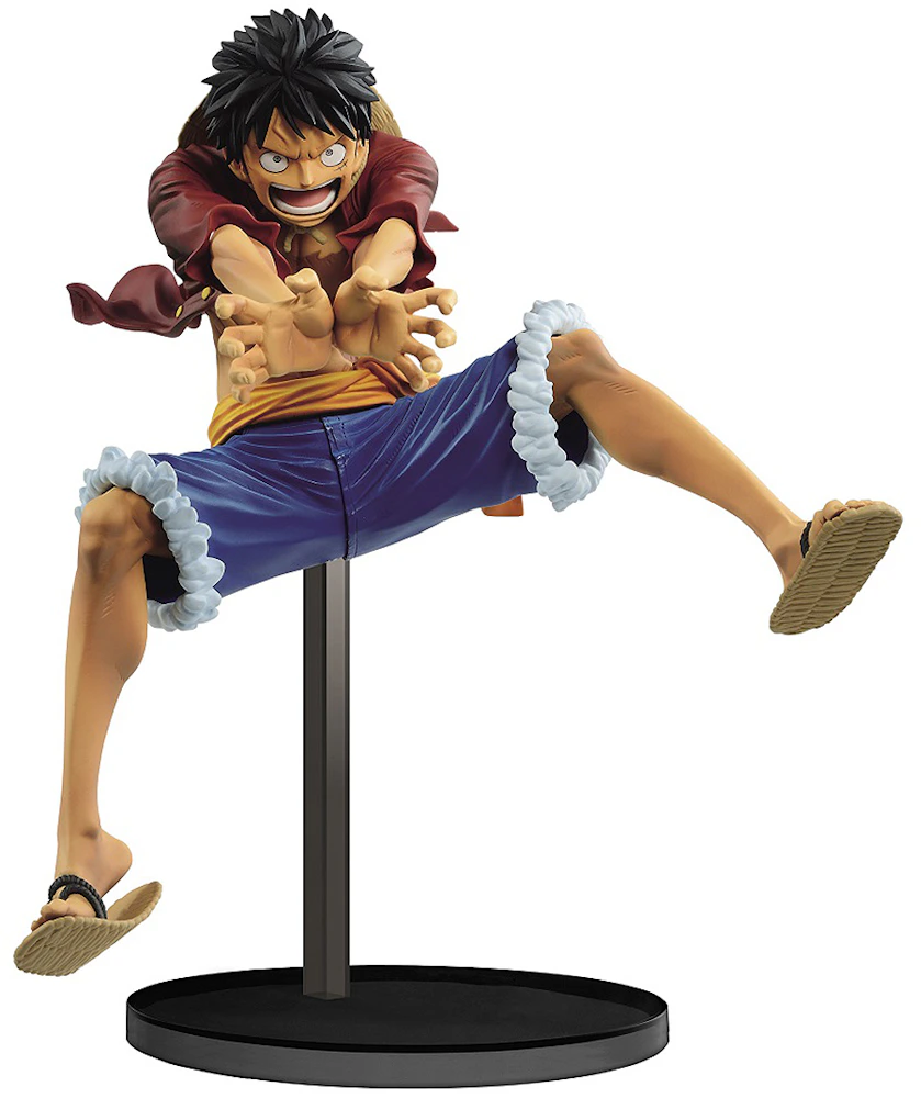 Banpresto One Piece Stampede King Of Artist The Monkey D. Luffy Figure Red  - US
