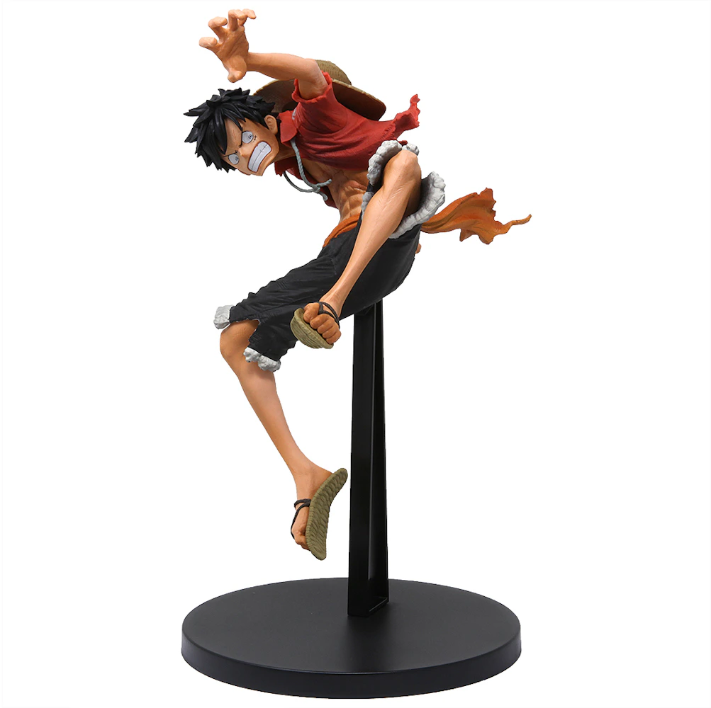 Banpresto One Piece Stampede King Of The Monkey Luffy Figure Red - US