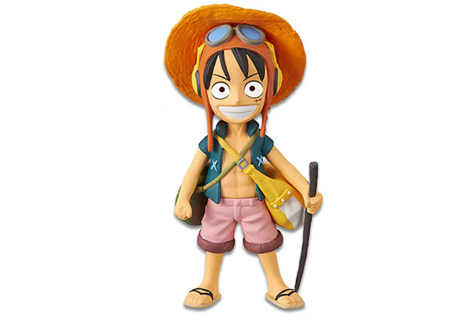 Banpresto One Piece World Collectable Treasure Rally Vol. 1 Monkey D. Luffy Figure Orange