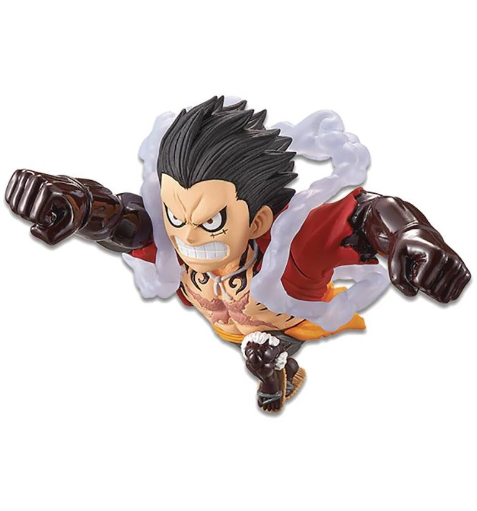 Banpresto One Piece World Collectable Treasure Rally Vol 1 Monkey D Luffy Gear 4 Figure Red Us Banpresto One Piece World Collectable Treasure Rally Vol 1 Monkey D Luffy Gear 4 Figure Red Us