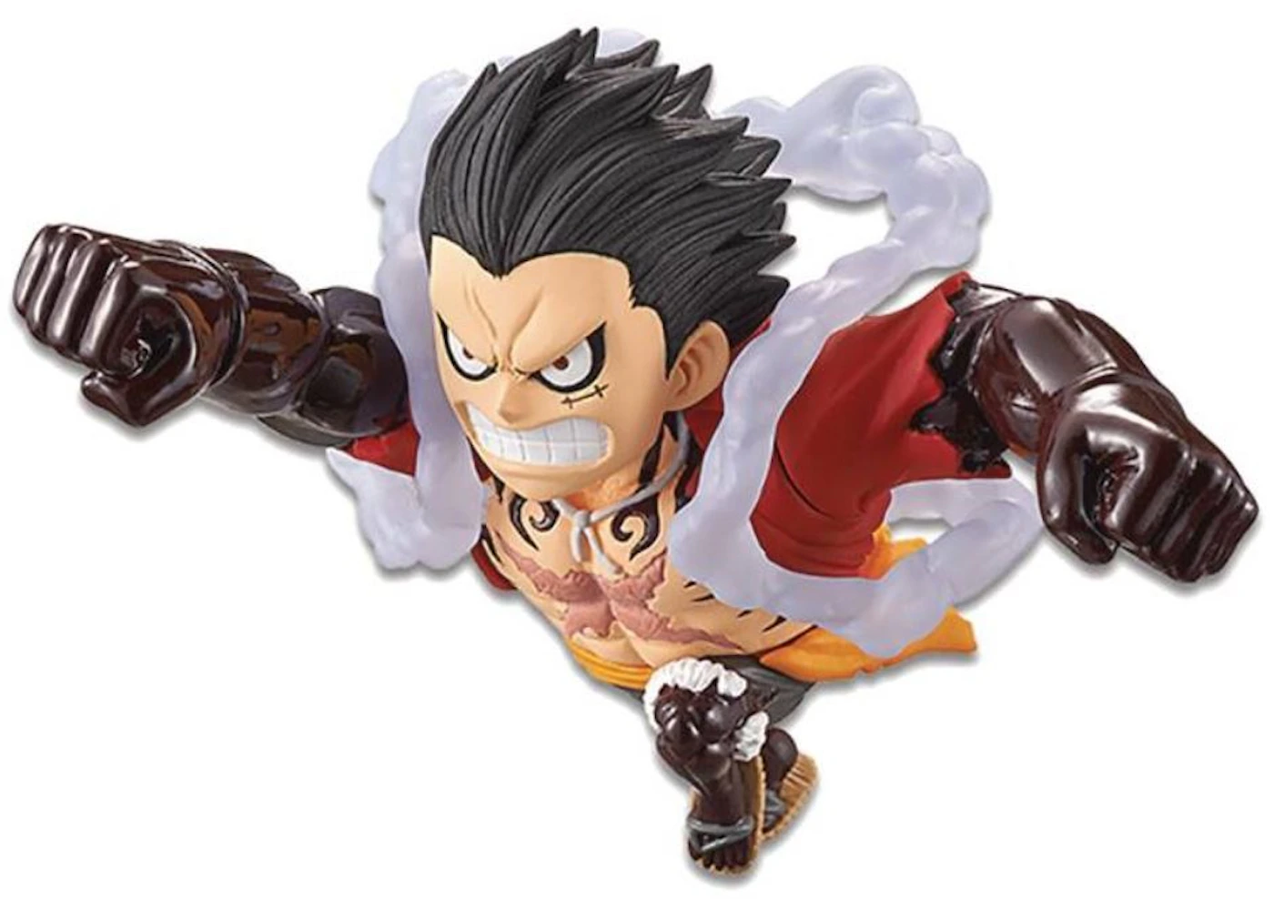 Banpresto One Piece World Collectable Treasure Rally Vol 1 Monkey D Luffy Gear 4 Figure Red Banpresto One Piece World Collectable Treasure Rally Vol 1 Monkey D Luffy Gear 4 Figure Red