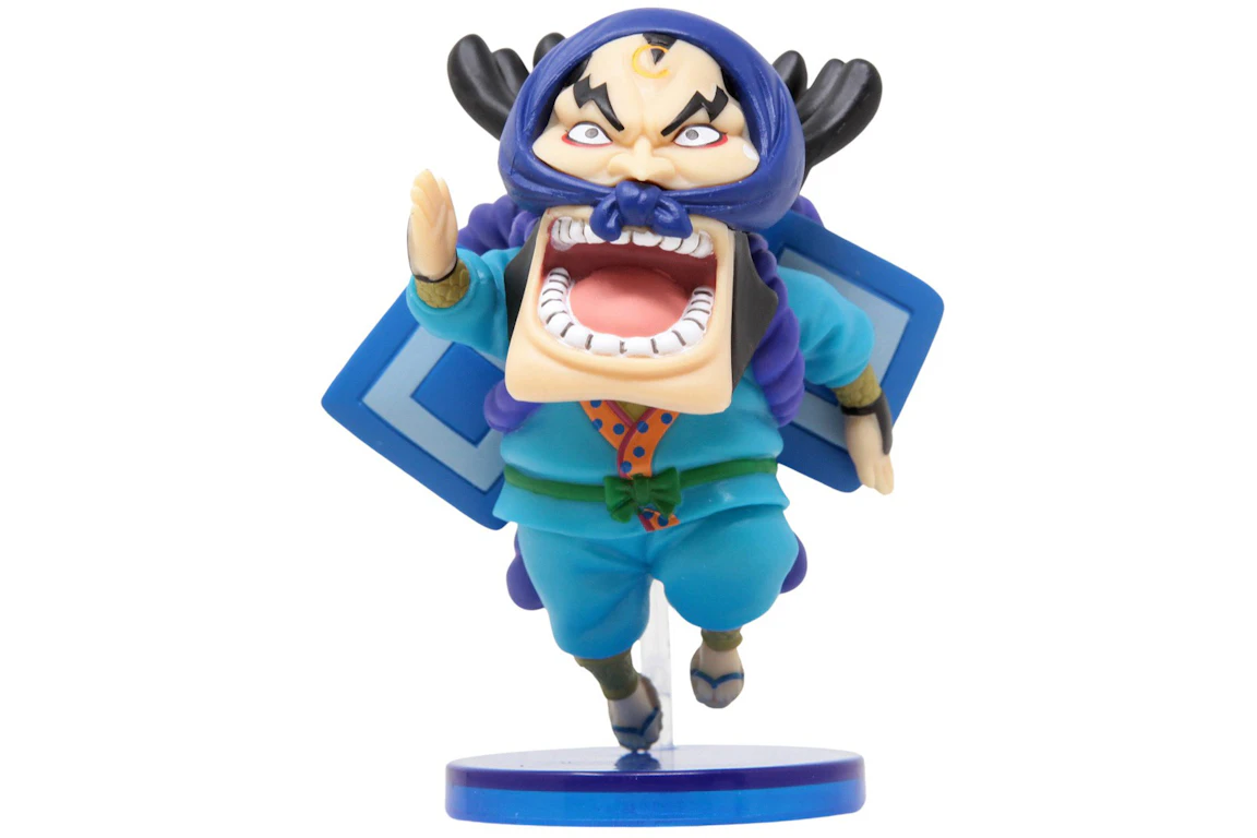 Banpresto One Piece World Collectable Wanokuni Vol. 5 28 Raizo Figure Blue