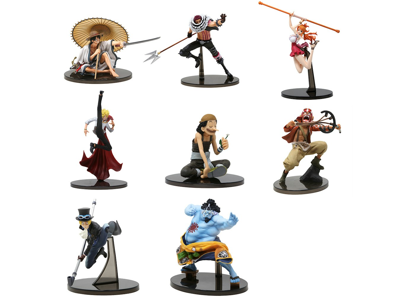 Banpresto One Piece World Colosseum 2 Set Of 8 Figures Multi Banpresto One Piece World Colosseum 2 Set Of 8 Figures Multi
