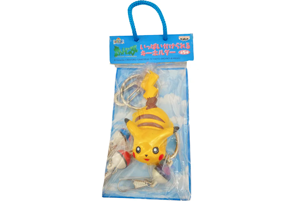 Banpresto Pokemon Pocket Monster Pikachu Keychain Key Holder