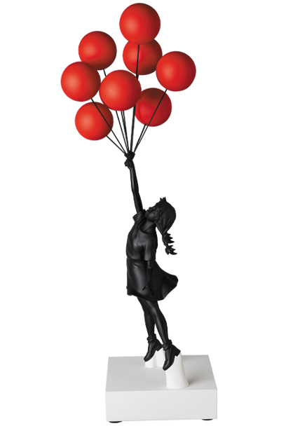 Banksy Ballon Girl Figure Red/Black - US