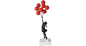 Banksy Ballon Girl Figure Red/Black
