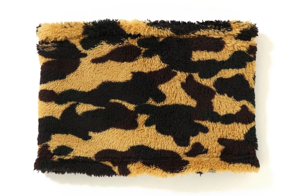 BAPE 1st Camo Boa Neckwarmer Yellow - FW18 - GB