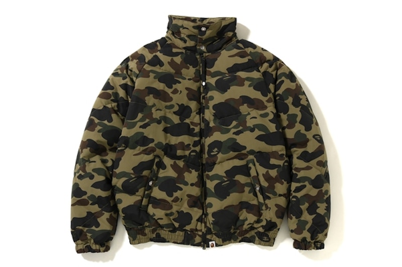 BAPE 1st Camo Down Jacket (FW18) Green - FW18 - US