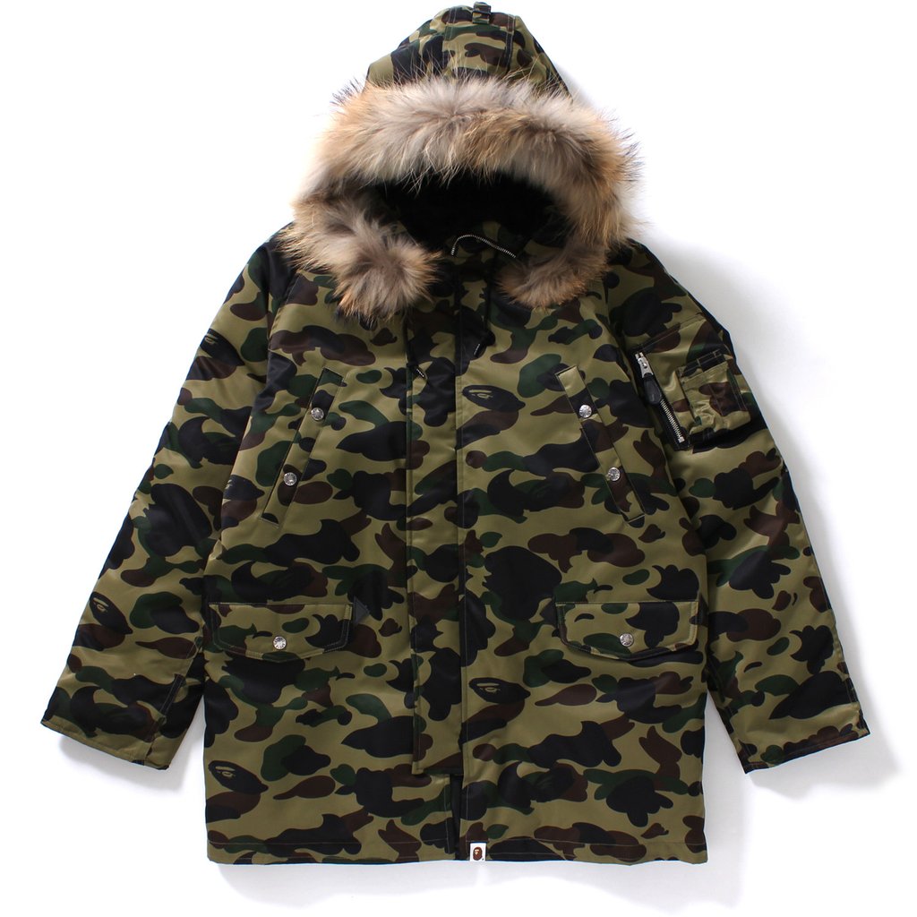 BAPE 1st Camo N3b M Green - TW